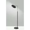 Adesso Lawson LED Floor Lamp With Smart Switch Back - Adesso Lawson LED Floor Lamp With Smart Switch Back
