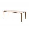 Cane-line Aspect dining table - Travertine look, ceramic