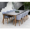 Cane-line Aspect dining table - Fossil black, table full set