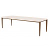 Cane-line Aspect dining table - Travertine look, ceramic