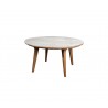 Cane-Line Aspect Dining Table Fossil grey, ceramic
