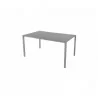 Cane-Line Pure Dining Table Base, 59.1"x35.5", Aluminium Image 005 - Cane-Line Pure Dining Table Base, 59.1"x35.5", Aluminium Image 005