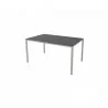Cane-Line Pure Dining Table Base, 59.1"x35.5", Aluminium Image 015 - Cane-Line Pure Dining Table Base, 59.1"x35.5", Aluminium Image 015