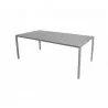 Cane-Line Pure Dining Table Base, Aluminium - Cane-Line Pure Dining Table Base, Aluminium