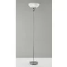 Adesso Metropolis 300W Torchiere Chrome - Adesso Metropolis 300W Torchiere Chrome