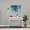 Adesso Emerson Floor Lamp Steel - Adesso Emerson Floor Lamp Steel