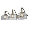 Glass Double Swivel Vanity Light - CLEAR  GLASS