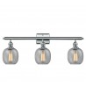 Glass Vanity Light - Polished Chrome