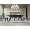 Alpine Furniture Lennox Rectangular Extension Dining Table, Dark Tobacco - Lifestyle - Alpine Furniture Lennox Rectangular Extension Dining Table, Dark Tobacco - Lifestyle