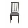 Alpine Furniture Lennox Side Chairs, Dark Tobacco - Set of Two - Front Angle - Alpine Furniture Lennox Side Chairs, Dark Tobacco - Set of Two - Front Angle