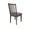 Alpine Furniture Lennox Side Chairs, Dark Tobacco - Set of Two - Back Side Angle