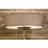 Adesso Harper 300W Torchiere Grey - Adesso Harper 300W Torchiere Grey