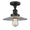 Glass Semi-Flush - Antique Copper - Oiled Rubbed Bronze