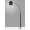 Adesso Astoria Arc Lamp Black
