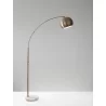 Adesso Astoria Arc Lamp Brass - Adesso Astoria Arc Lamp Brass