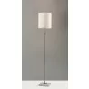 Adesso Fiona Floor Lamp Steel - Adesso Fiona Floor Lamp Steel