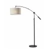 Adesso Adler Arc Lamp Black - Adesso Adler Arc Lamp Black