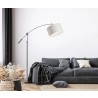 Adesso Adler Arc Lamp Steel