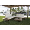 Hospitality Rattan Patio Norman's Cay 3-Piece Sectional Indoor View