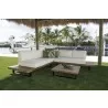 Hospitality Rattan Patio Norman's Cay 3-Piece Sectional Indoor View - Hospitality Rattan Patio Norman's Cay 3-Piece Sectional Indoor View