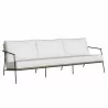 Sunpan Milan Sofa - Stinson White - Front Side Angle - Sunpan Milan Sofa - Stinson White - Front Side Angle