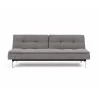  Innovation Living Dublexo Stainless Steel Sofa Bed - Mixed Dance Grey - Front  -  Innovation Living Dublexo Stainless Steel Sofa Bed - Mixed Dance Grey - Front 