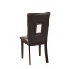 Alpine Furniture Segundo Side Chairs in Espresso - Back Angled