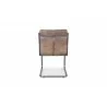 Ansel Dining Chair Grazed Brown Leather - Set Of Two-3 - Ansel Dining Chair Grazed Brown Leather - Set Of Two-3