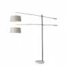 Adesso Manhattan Two-Arm Arc Lamp - Adesso Manhattan Two-Arm Arc Lamp