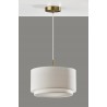 Adesso Finley Double Layer Pendant - Adesso Finley Double Layer Pendant