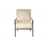 Alfresco Home Newbury Cast Aluminum Deep Seating Set - Lounge Chair - Front