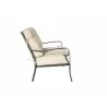 Alfresco Home Newbury Cast Aluminum Deep Seating Set - Sofa Lounge - Side - Alfresco Home Newbury Cast Aluminum Deep Seating Set - Sofa Lounge - Side