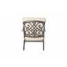 Alfresco Home Newbury Cast Aluminum Deep Seating Set - Lounge Chair - Back