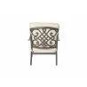 Alfresco Home Newbury Cast Aluminum Deep Seating Set - Lounge Chair - Back - Alfresco Home Newbury Cast Aluminum Deep Seating Set - Lounge Chair - Back
