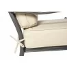 Alfresco Home Newbury Cast Aluminum Deep Seating Set - Lounge Chair - Frame Close-up - Alfresco Home Newbury Cast Aluminum Deep Seating Set - Lounge Chair - Frame Close-up