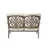 Alfresco Home Newbury Cast Aluminum Deep Seating Set - Sofa Chair - Back - Alfresco Home Newbury Cast Aluminum Deep Seating Set - Sofa Chair - Back