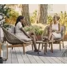 Cane-Line Strington Lounge Chair outdoor view - Cane-Line Strington Lounge Chair outdoor view