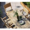 Cane-Line Flip Folding Table, Large Top