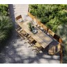 Cane-Line Flip Folding Table, Large, 31.5"x55.2"