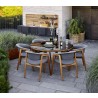 Cane-Line Aspect Dining Table Outdoor View 2