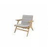 Cane-Line Flip Lounge Chair Light Grey - Cane-Line Flip Lounge Chair Light Grey
