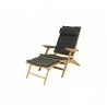 Cane-Line Flip Deck Chair Black View - Cane-Line Flip Deck Chair Black View
