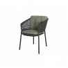 Cane-Line Ocean Chair, Stackable, Cane-Line Soft Rope Image 8 - Cane-Line Ocean Chair, Stackable, Cane-Line Soft Rope Image 8