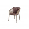 Cane-Line Ocean Chair, Stackable Dark bordeaux, Cane-line Wove