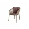Cane-Line Ocean Chair, Stackable Dark bordeaux, Cane-line Wove - Cane-Line Ocean Chair, Stackable Dark bordeaux, Cane-line Wove