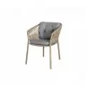 Cane-Line Ocean Chair, Stackable Dark grey, Cane-line Wove - Cane-Line Ocean Chair, Stackable Dark grey, Cane-line Wove