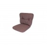 Cane-Line Basket Moments Ocean Chair Cushion Set Dark bordeaux