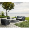 Cane-Line Basket 2-Seater Sofa Graphite Outdoor