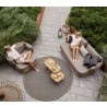 Cane-Line Royal Coffee Table, Teak, Square top view