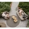 Cane-Line Royal Coffee Table, Teak, Rectangular top view - Cane-Line Royal Coffee Table, Teak, Rectangular top view